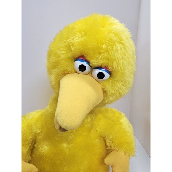 Vintage Applause Big Bird Plush 32" Sesame Street Plush Large Sits up - Picture 2 of 14
